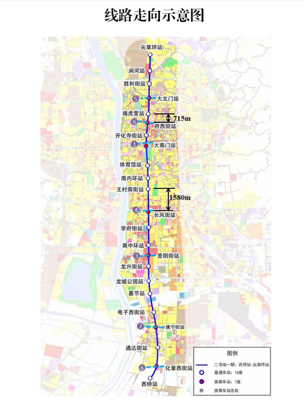 太原2号线地铁线路图图片